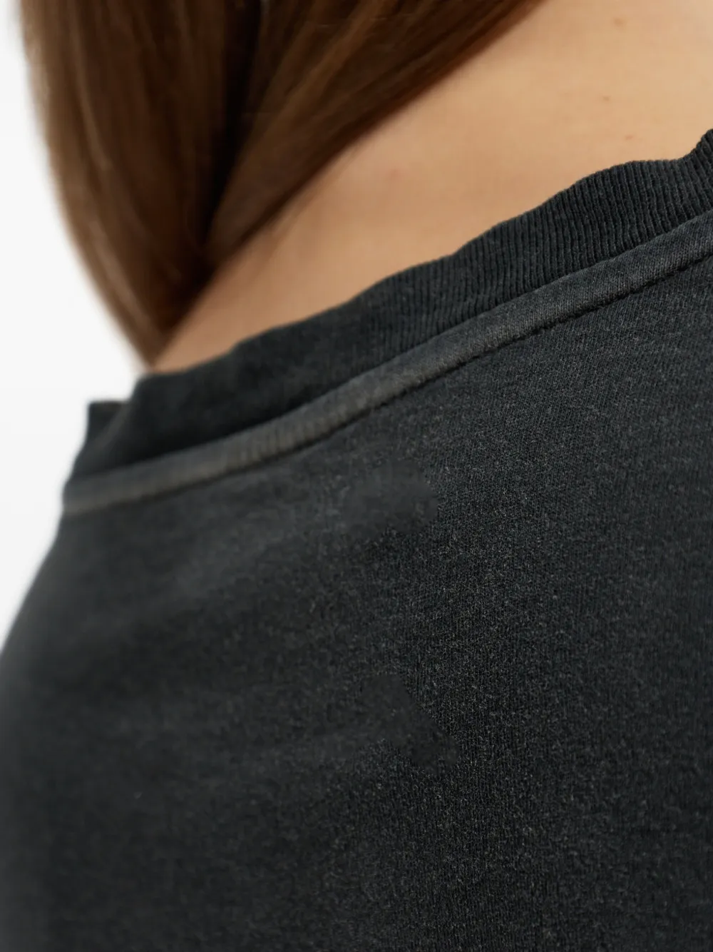 Maison Margiela T-shirt met vervaagd effect Zwart