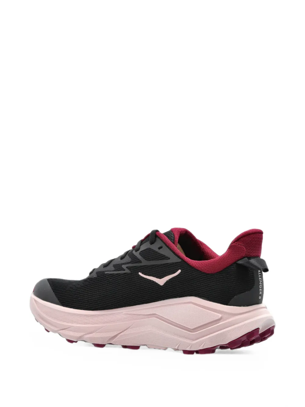 HOKA Challenger 8 lace-up sneakers Zwart