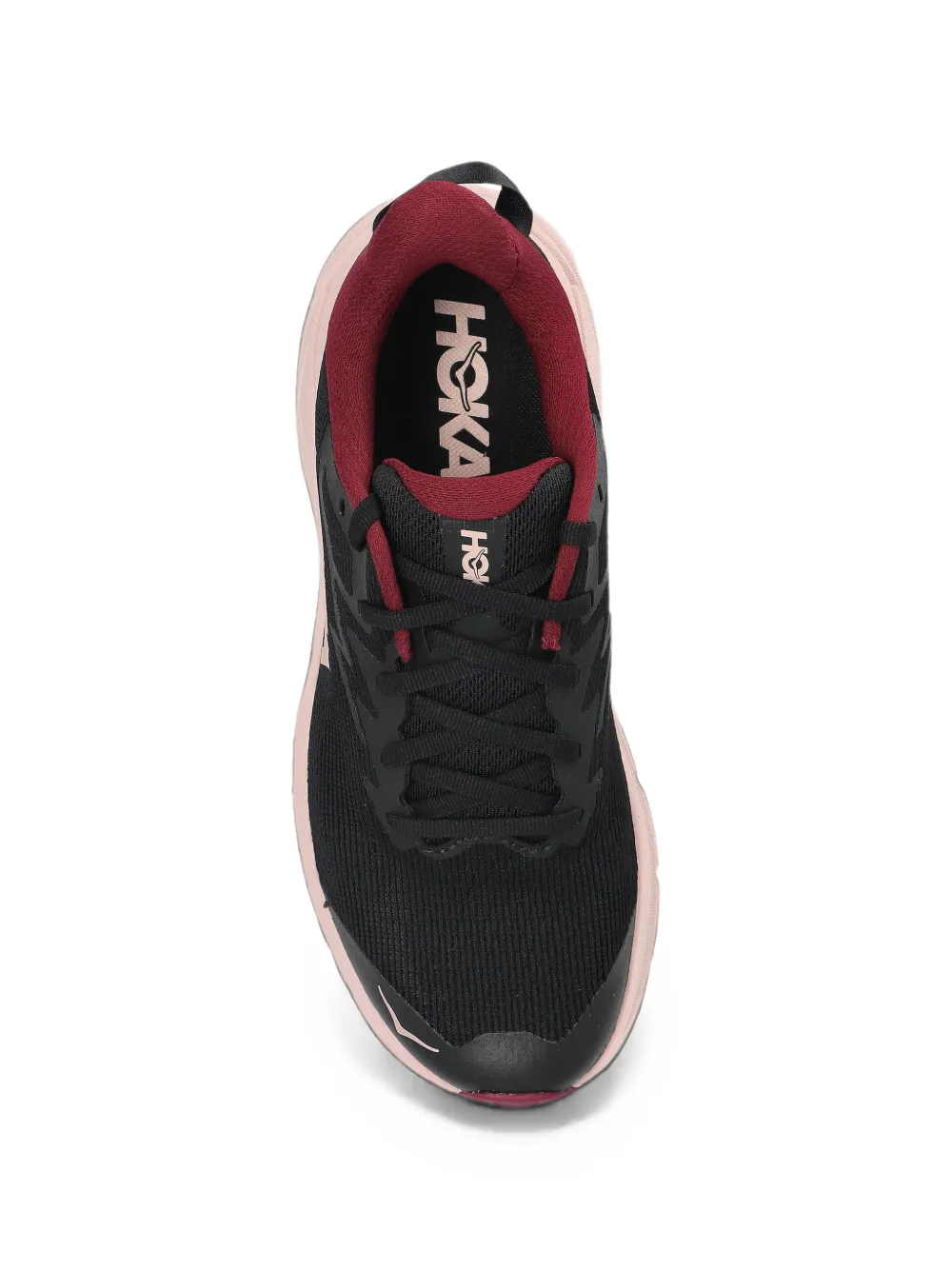 HOKA Challenger 8 lace-up sneakers Zwart