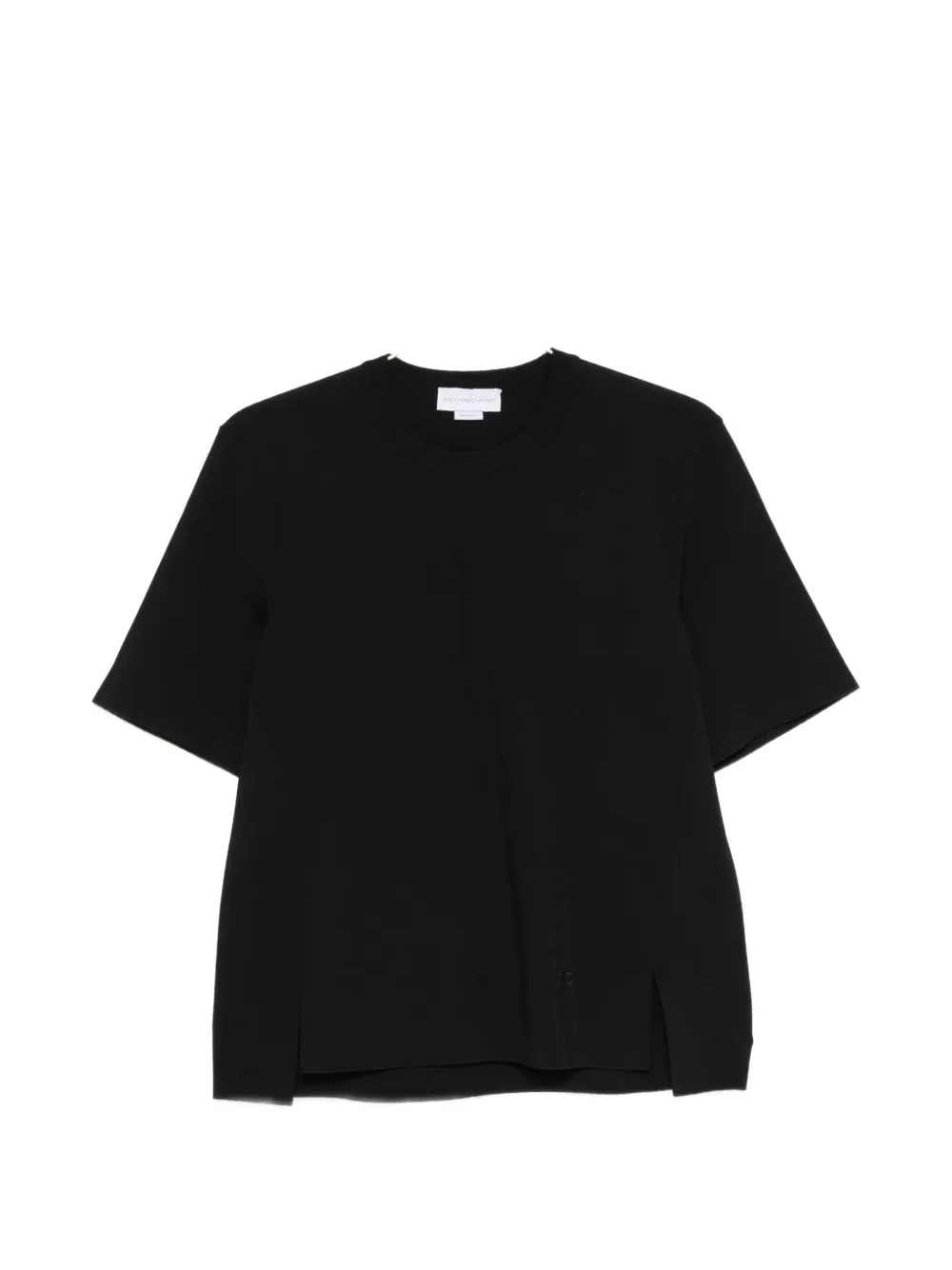 Stella McCartney Iconic Compact short-sleeve T-shirt - Nero