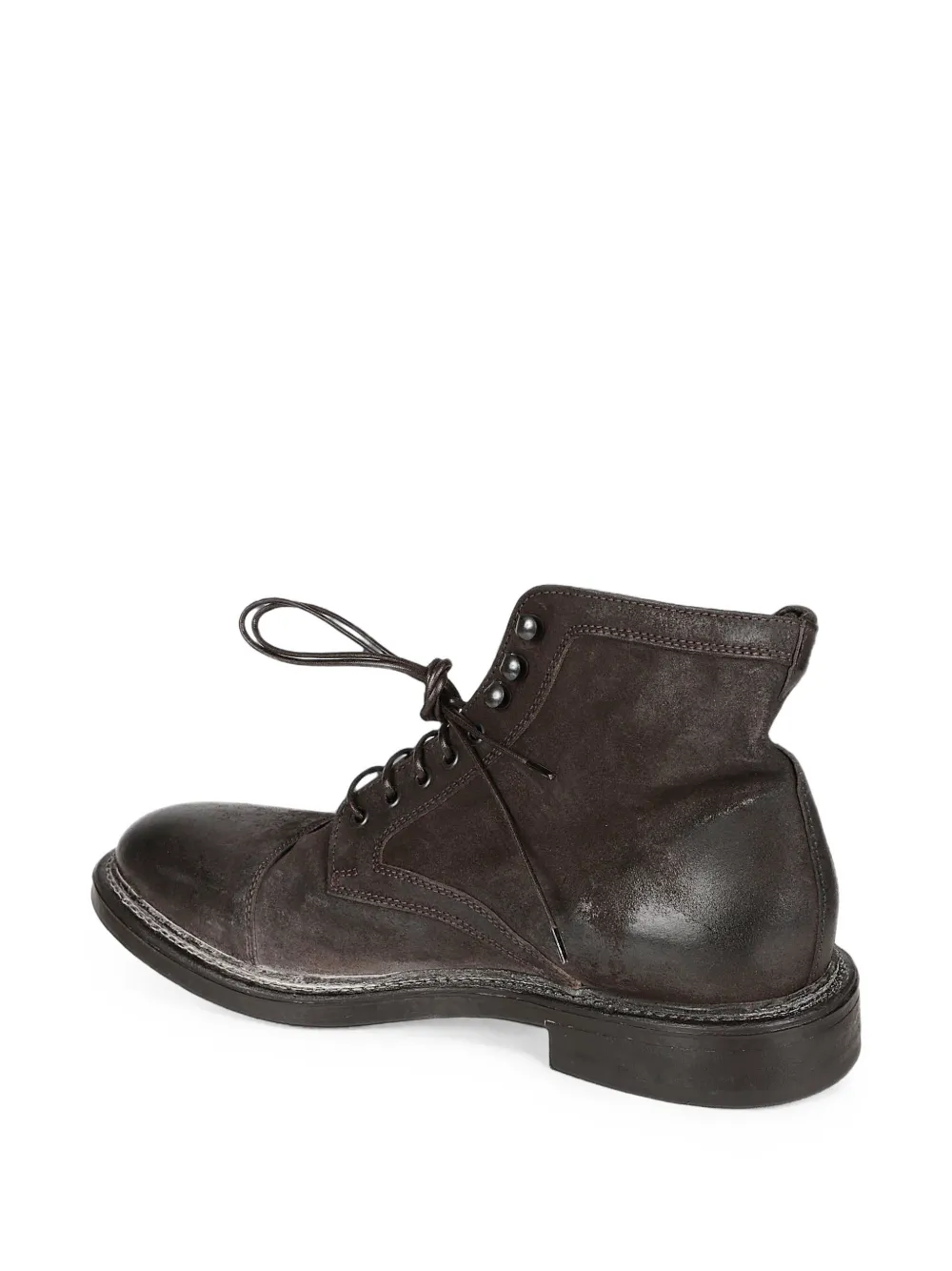 Moma distressed-effect lace-up boots Bruin