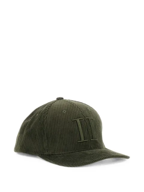 Les Deux corduroy logo-embroidered baseball cap
