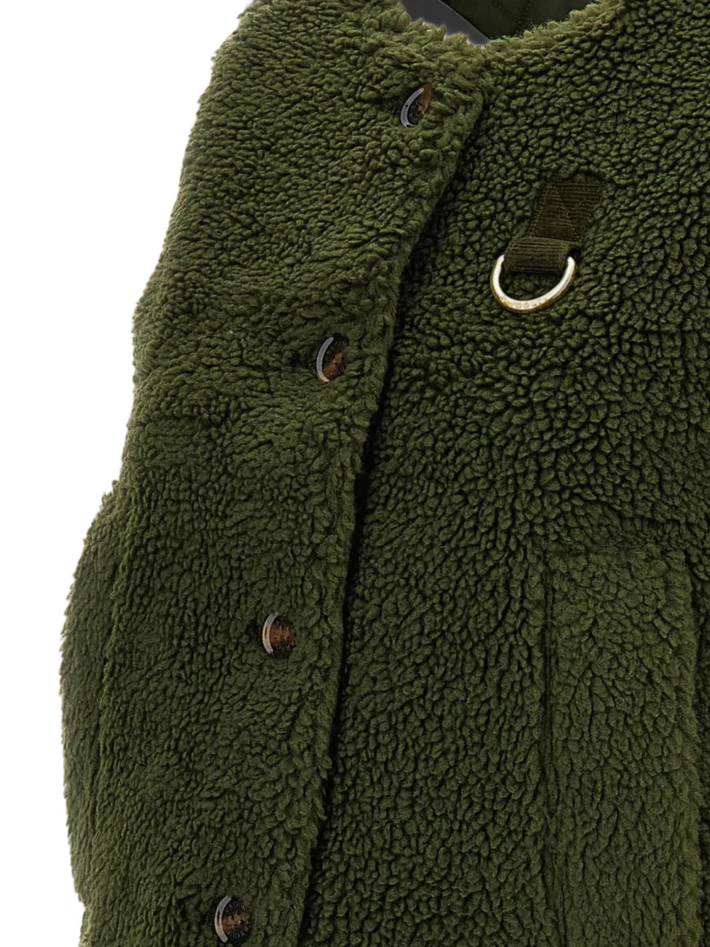 Barbour Bowes fleece gilet Groen