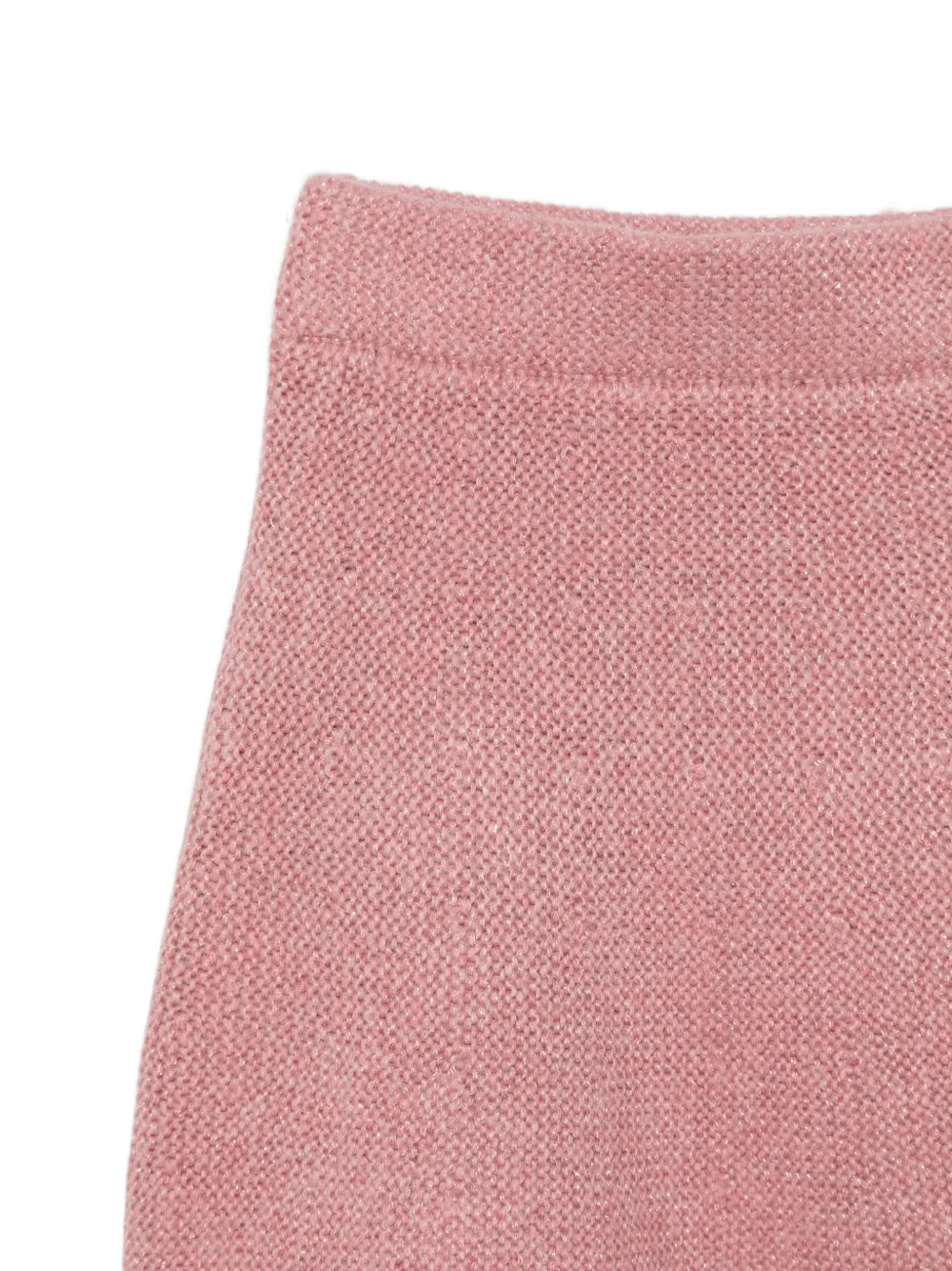 Abel & Lula Gebreide trui en rok met strikdetail Roze