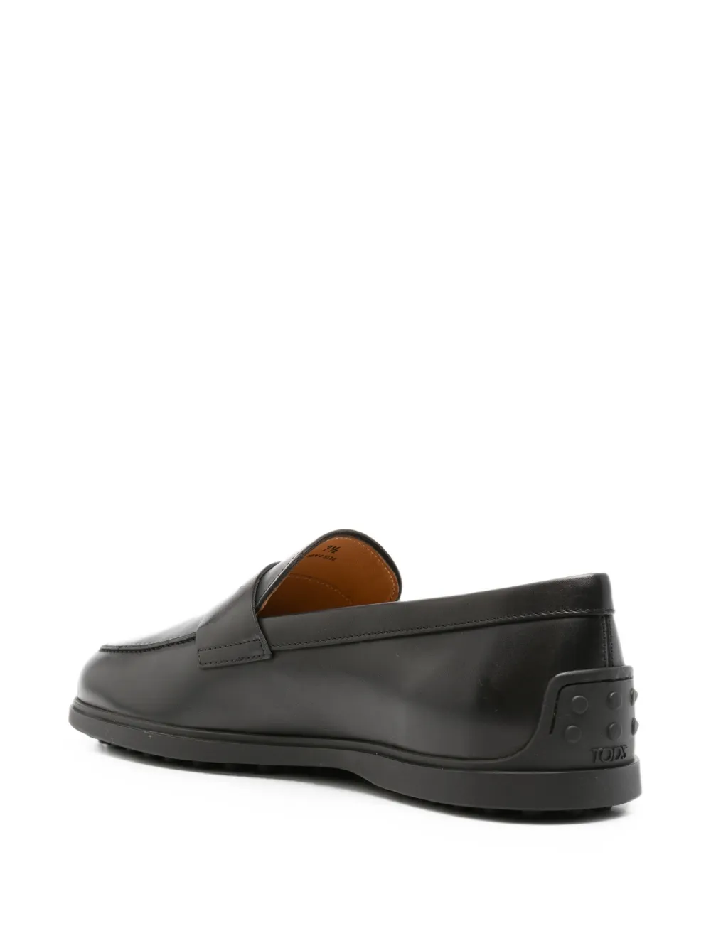 Tod's Gommino leather loafers Zwart