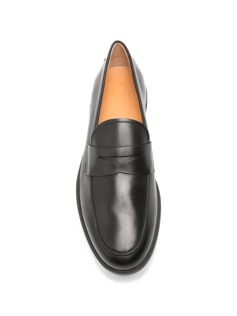 Tod's Gommino leather loafers Zwart