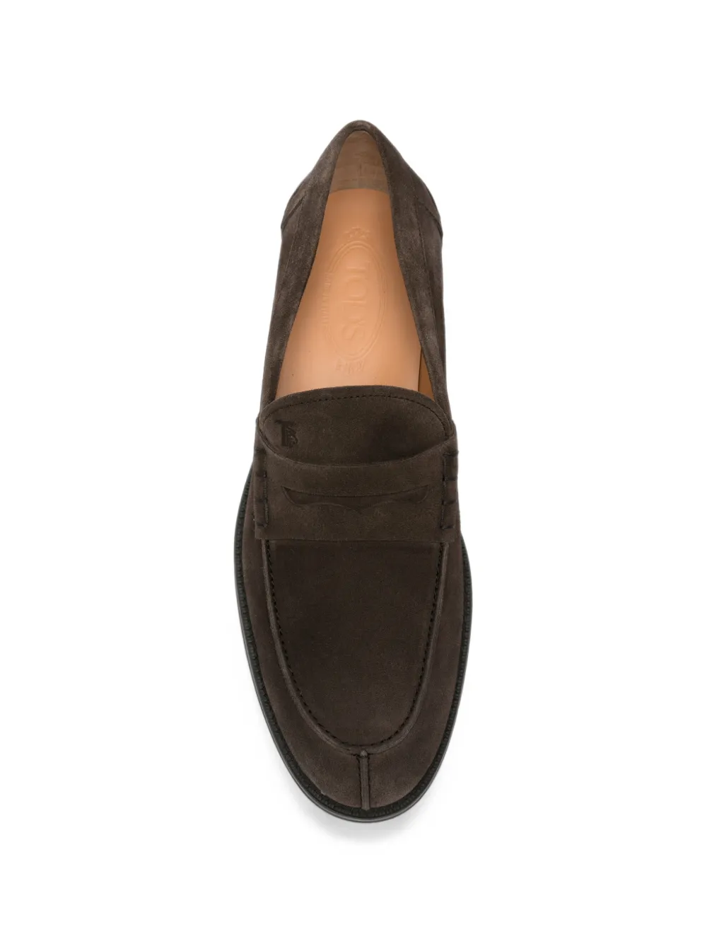 Tod's suede penny loafers Bruin