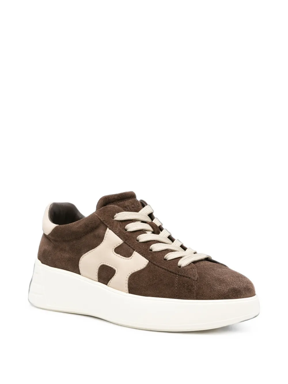 Hogan logo-patch platform sneakers Bruin