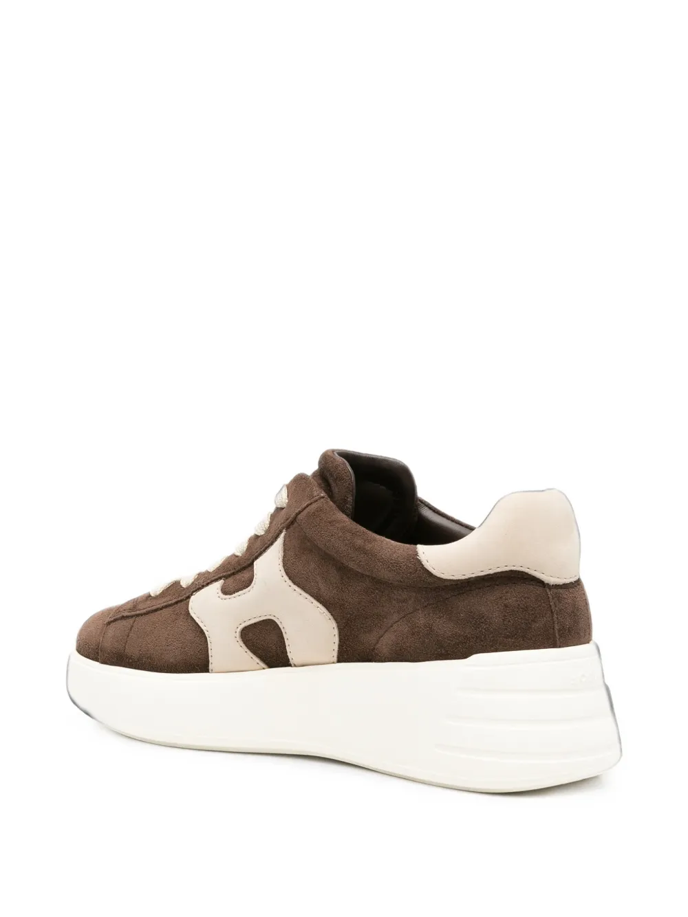 Hogan logo-patch platform sneakers Bruin