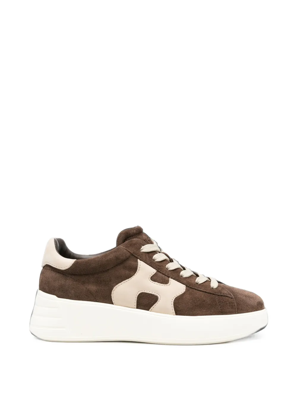 Hogan logo-patch platform sneakers Bruin