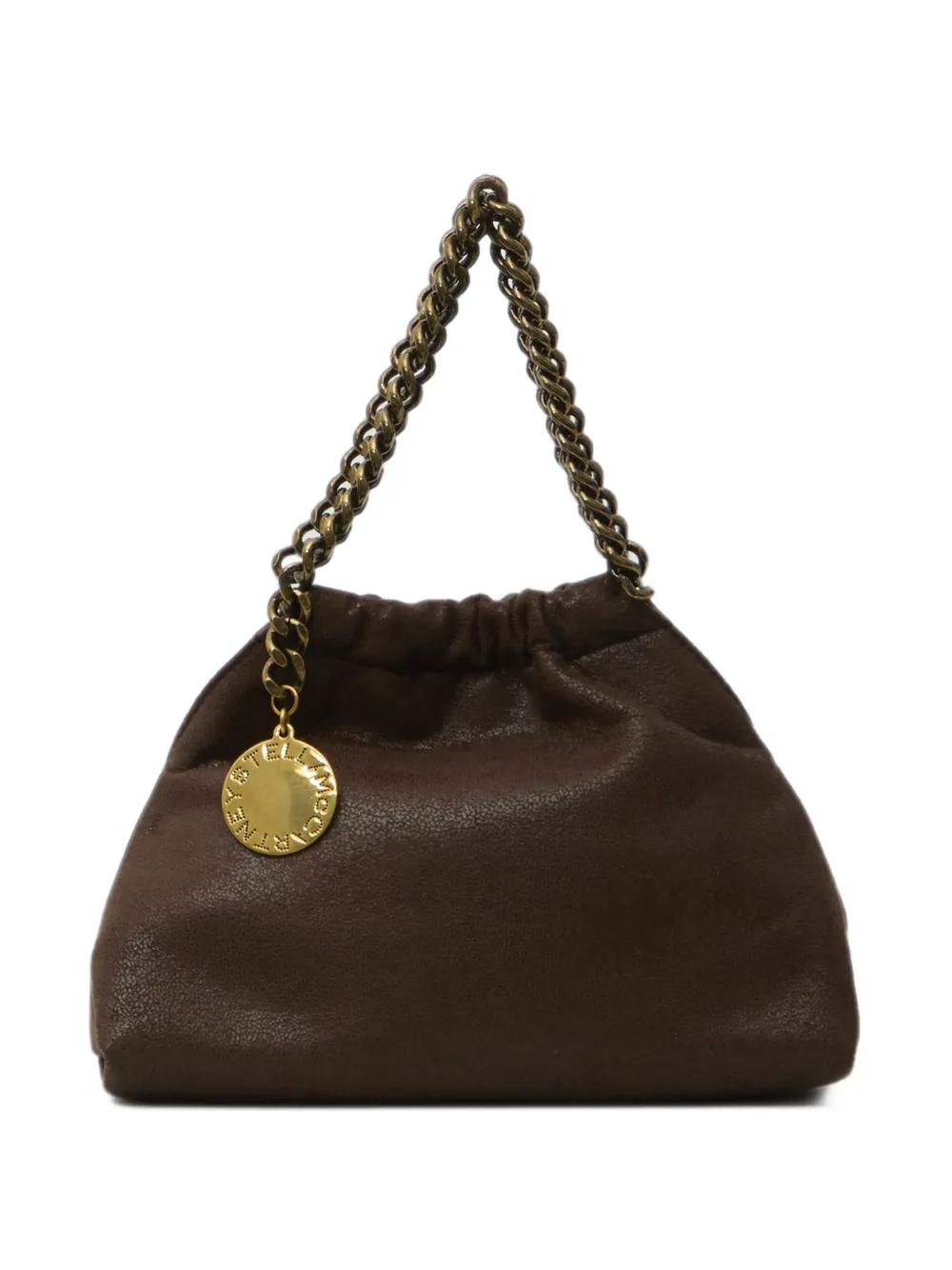 Stella McCartney Falabella mini drawstring bag - Braun