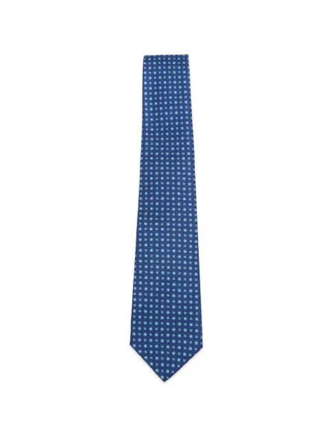 Kiton Cravatta con stampa geometrica