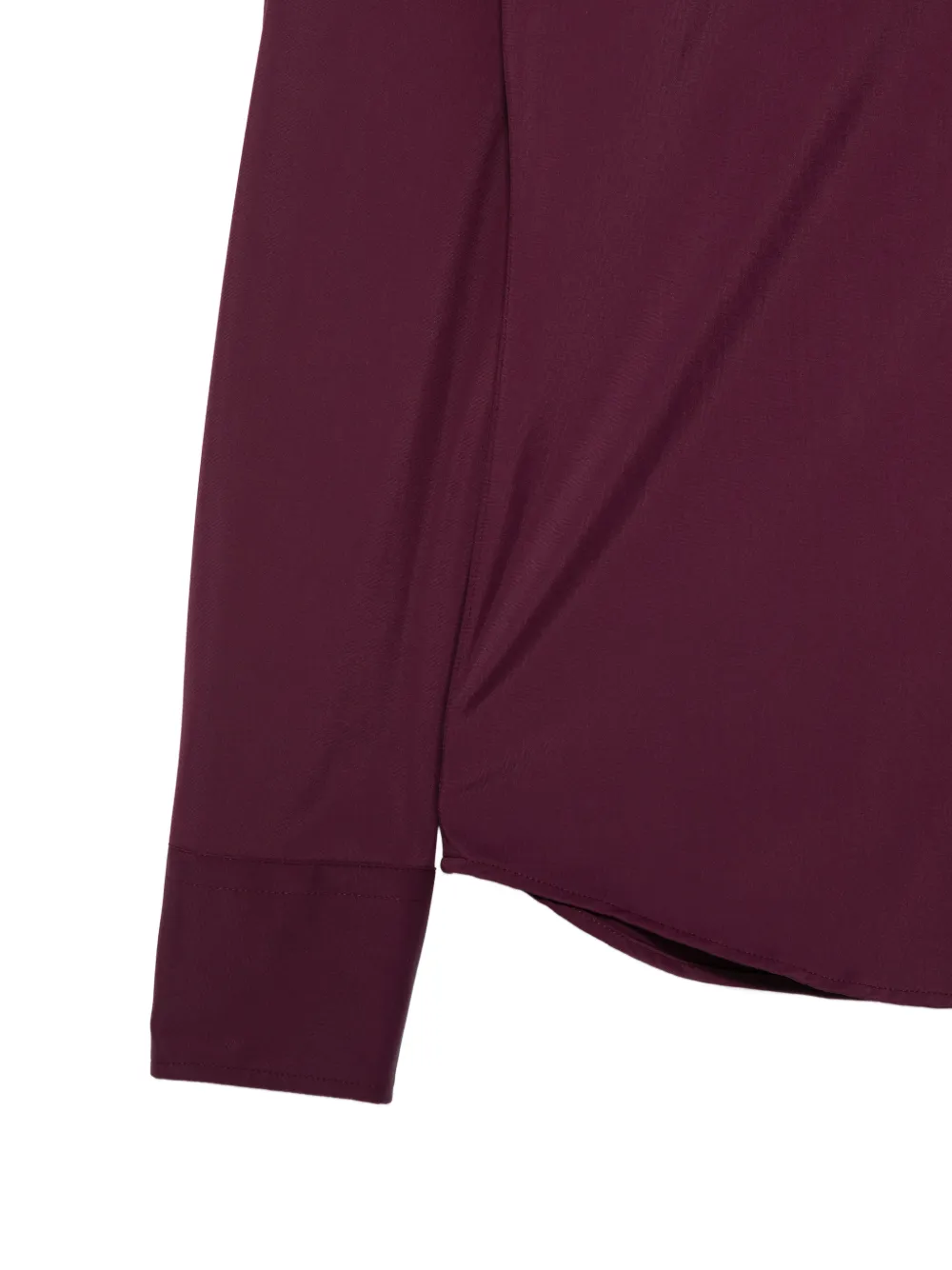 Xacus Larissa Kt blouse met knoopsluiting Paars