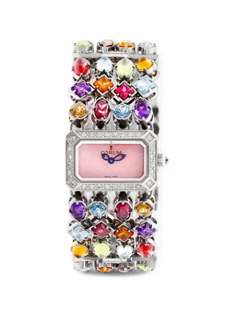 Corum diamond gemstone 24mm watch