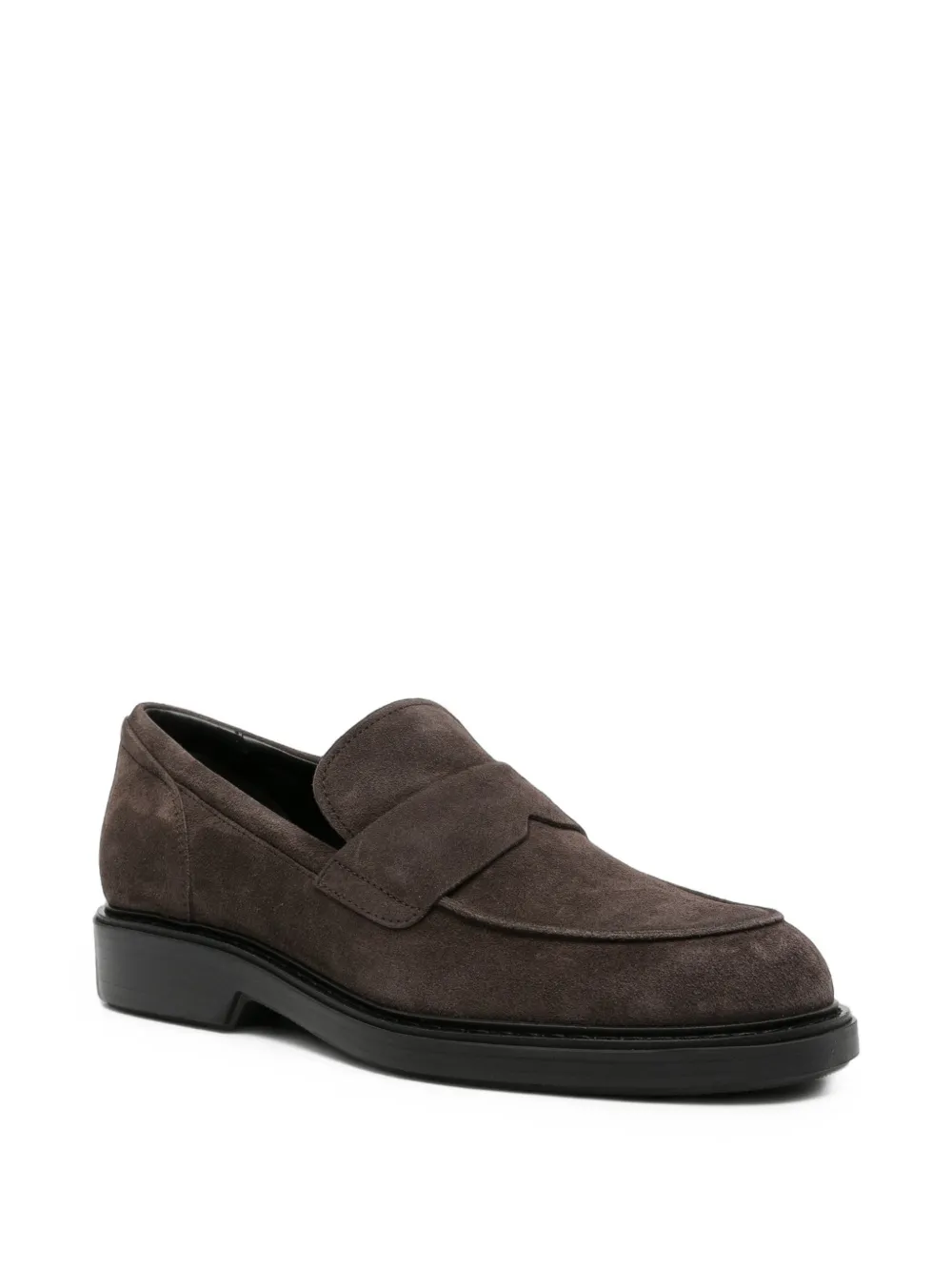 Hogan suede loafers Bruin