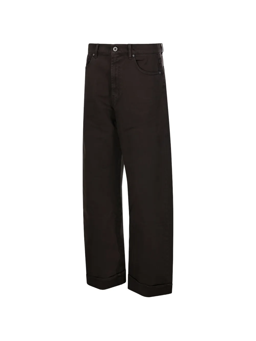 P.A.R.O.S.H. Broek met omgeslagen pijpen Bruin