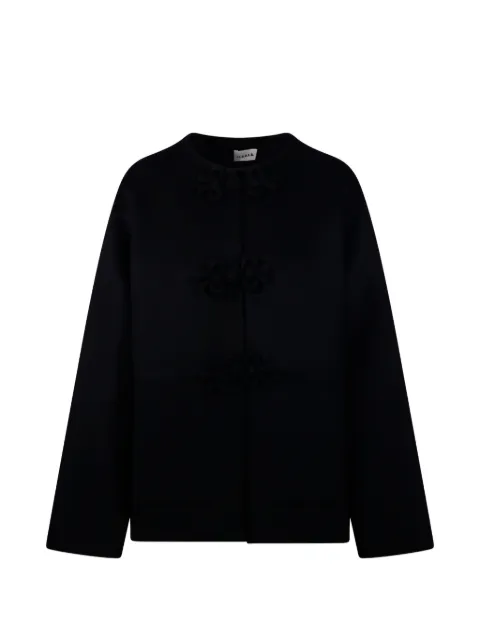 P.A.R.O.S.H. frog-fastening patch-pocket coat
