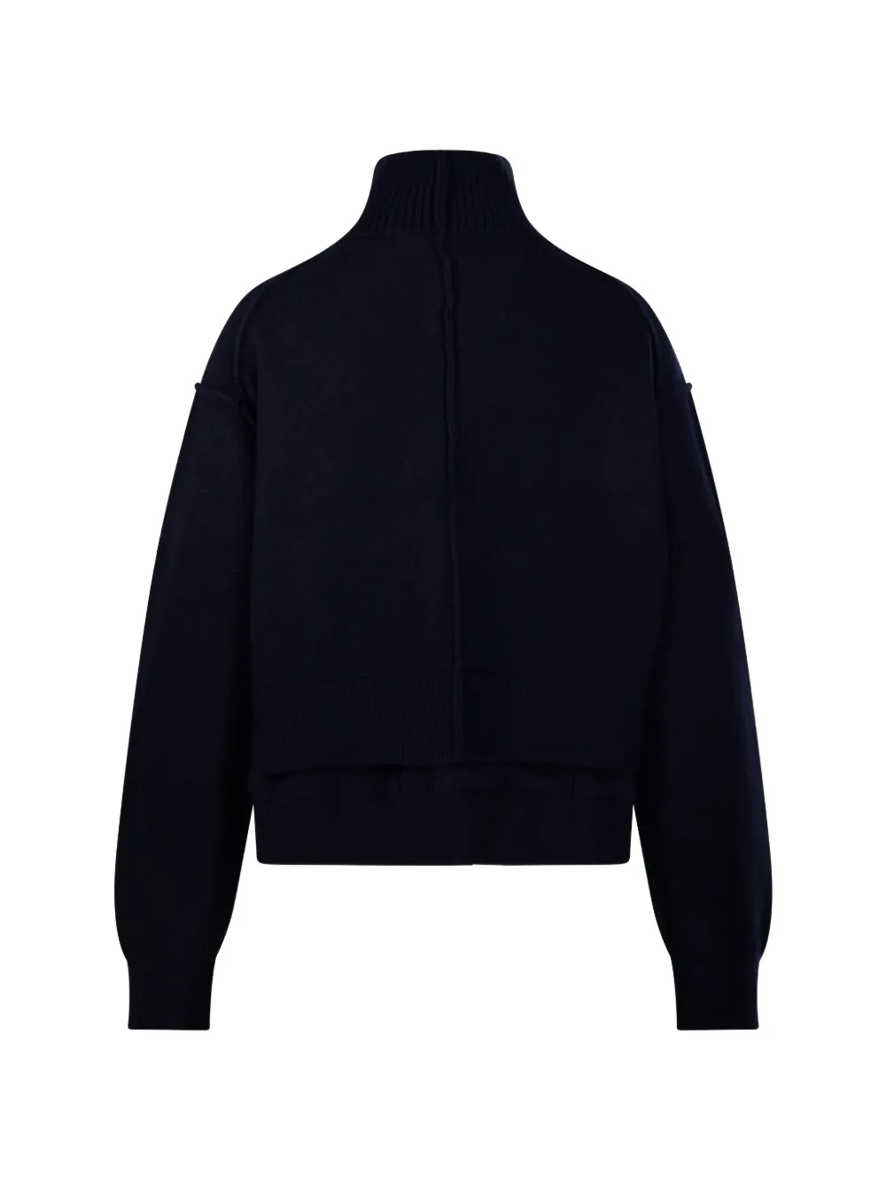 RE CODE Gelaagde coltrui Blauw