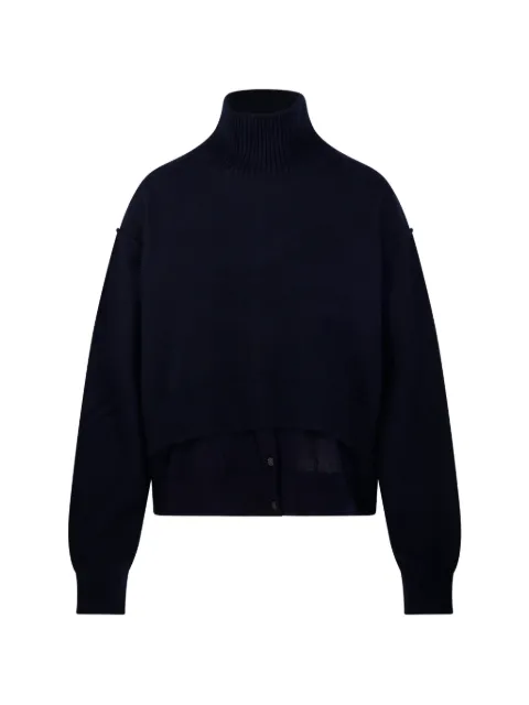 RE CODE layered roll-neck sweater