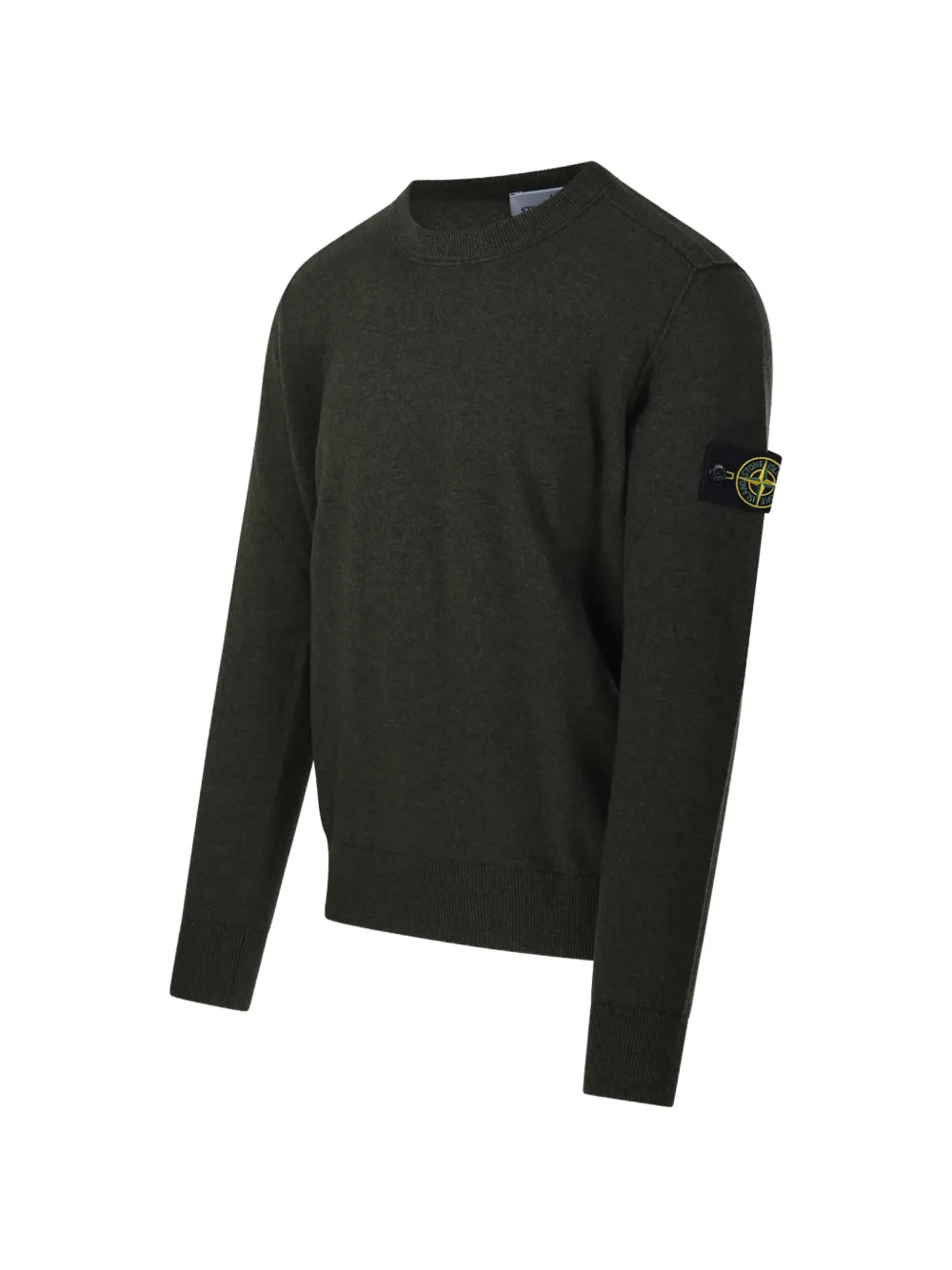 Stone Island 5100021 RWS wollen trui Groen