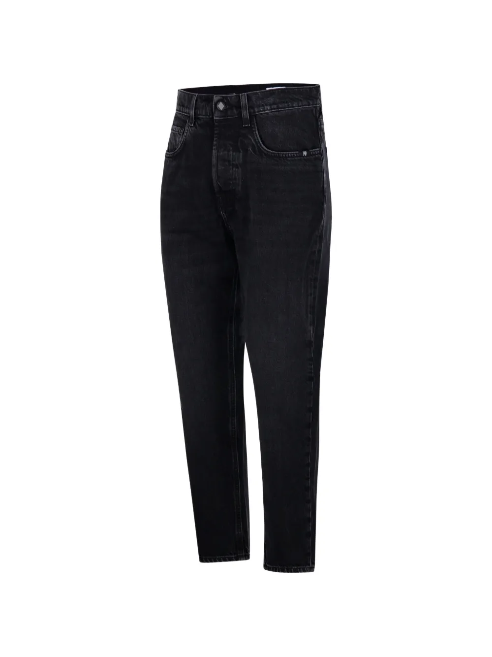 AMISH Jeremiah jeans met vijf zakken Zwart
