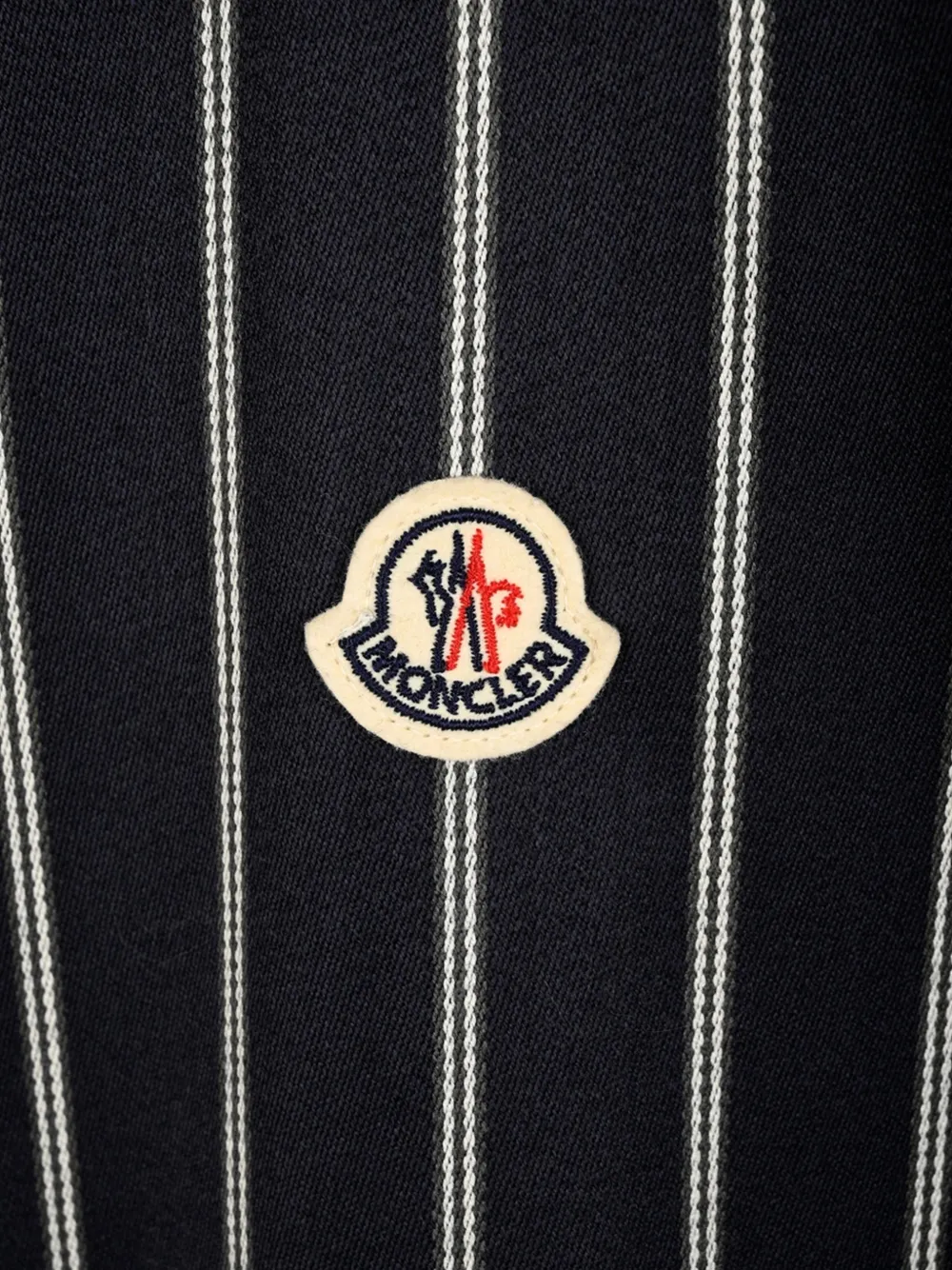 Moncler Gestreept jack Blauw