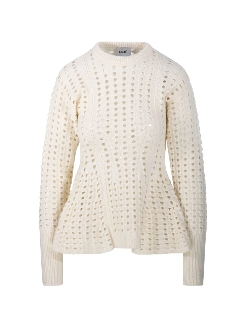 Nude Maglione traforato - Toni neutri