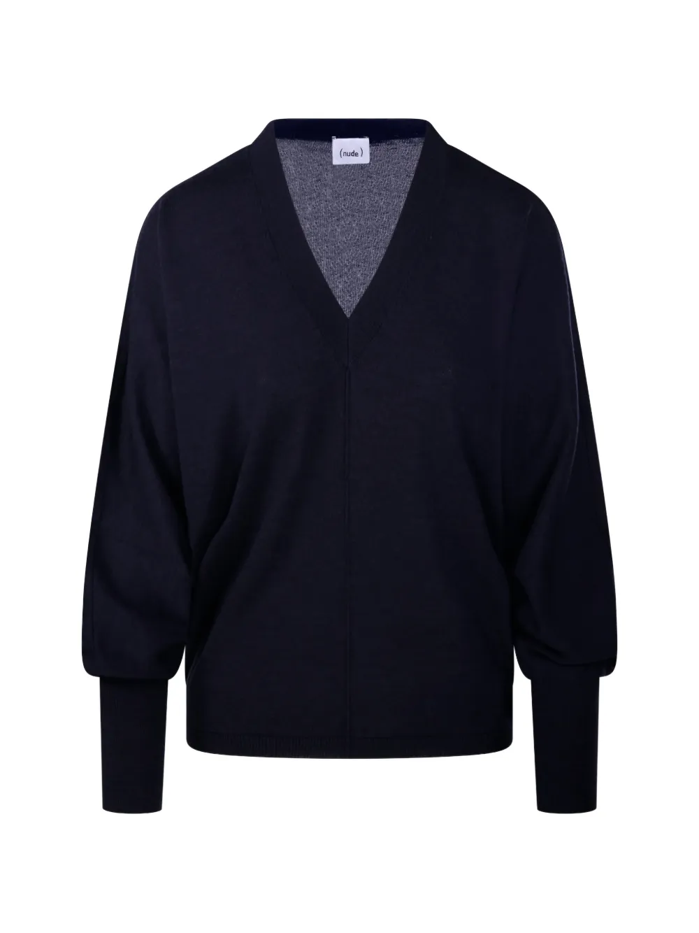 Nude Maglione con maniche a palloncino - Blu