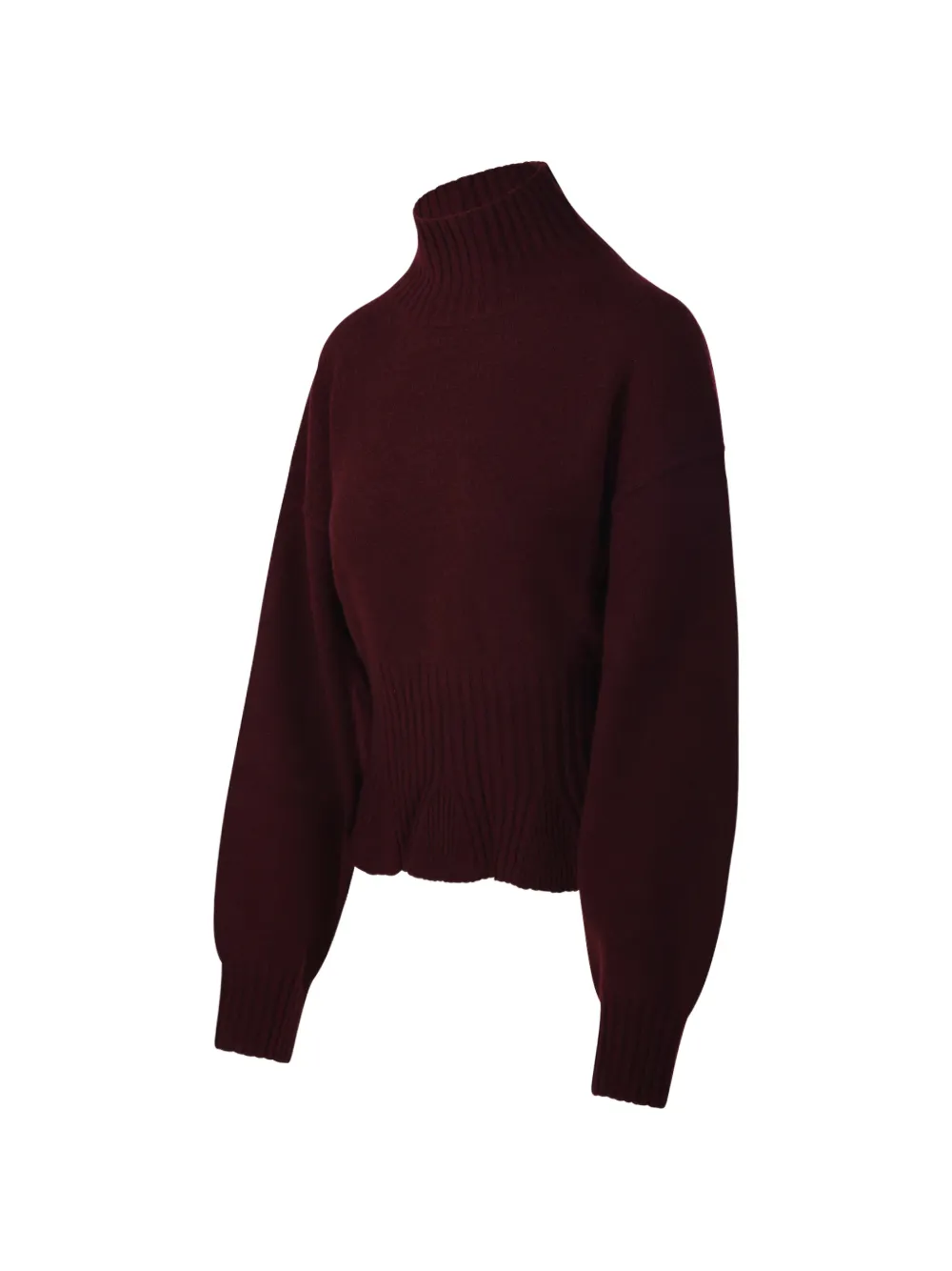 Allude Ribgebreide trui Rood