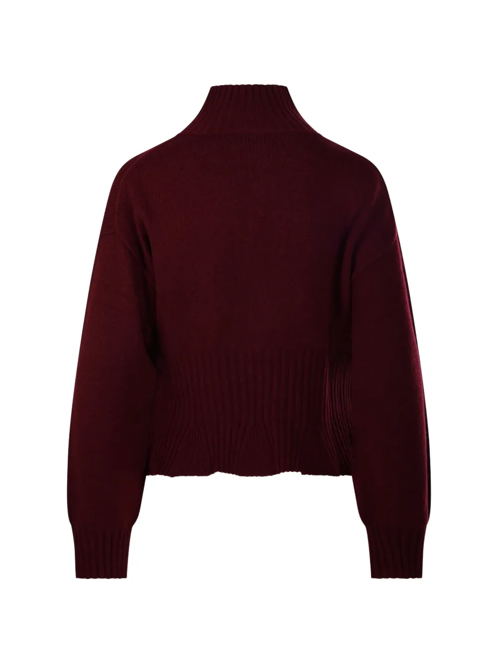 Allude Ribgebreide trui Rood