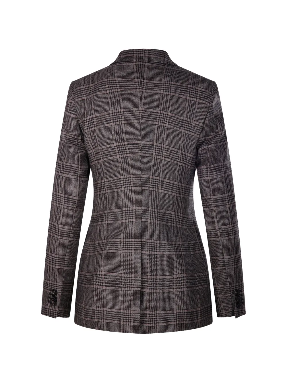 Tagliatore Geruite Parigi blazer met dubbele rij knopen Zwart