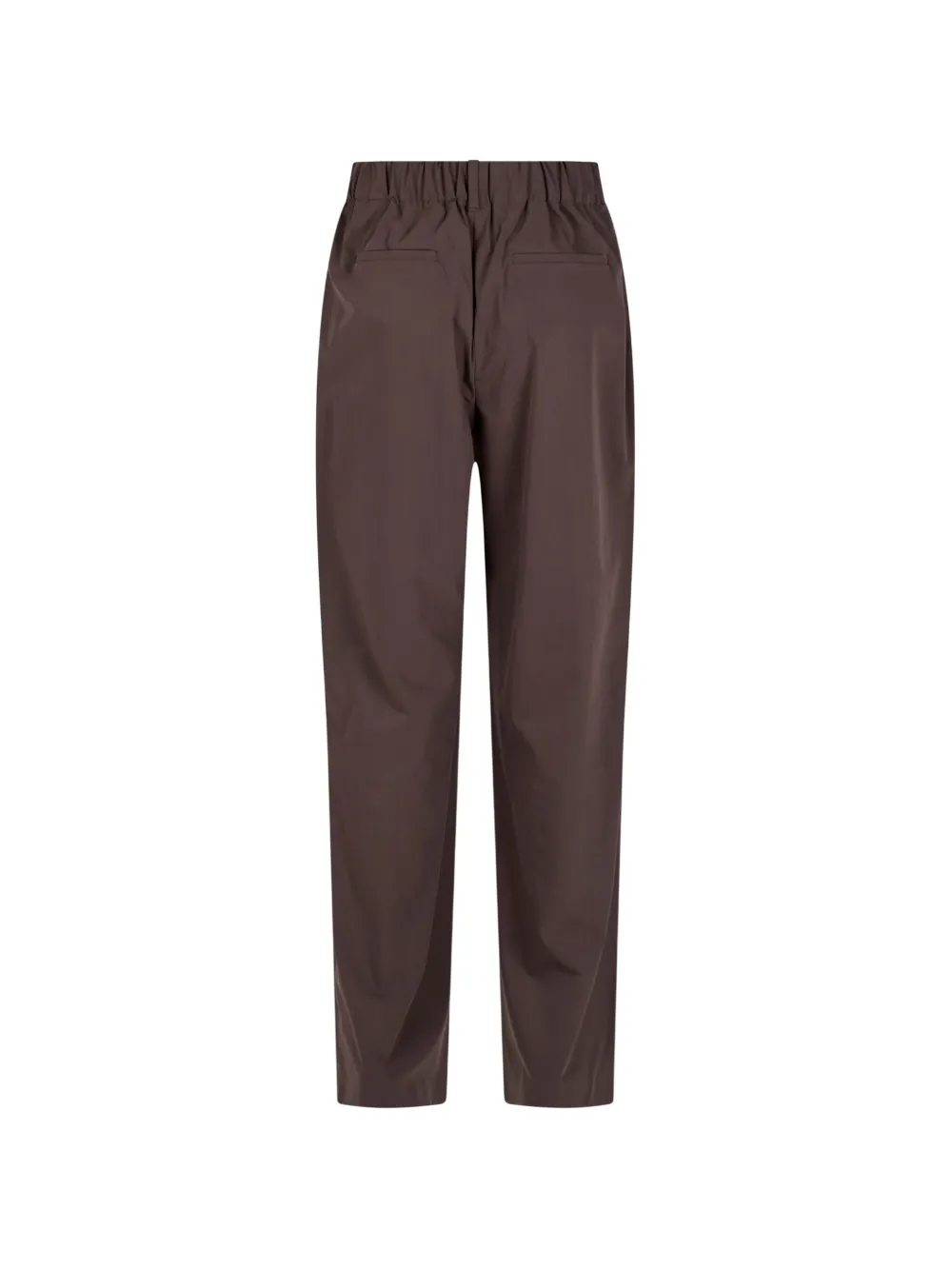 Herno Straight plooibroek Bruin