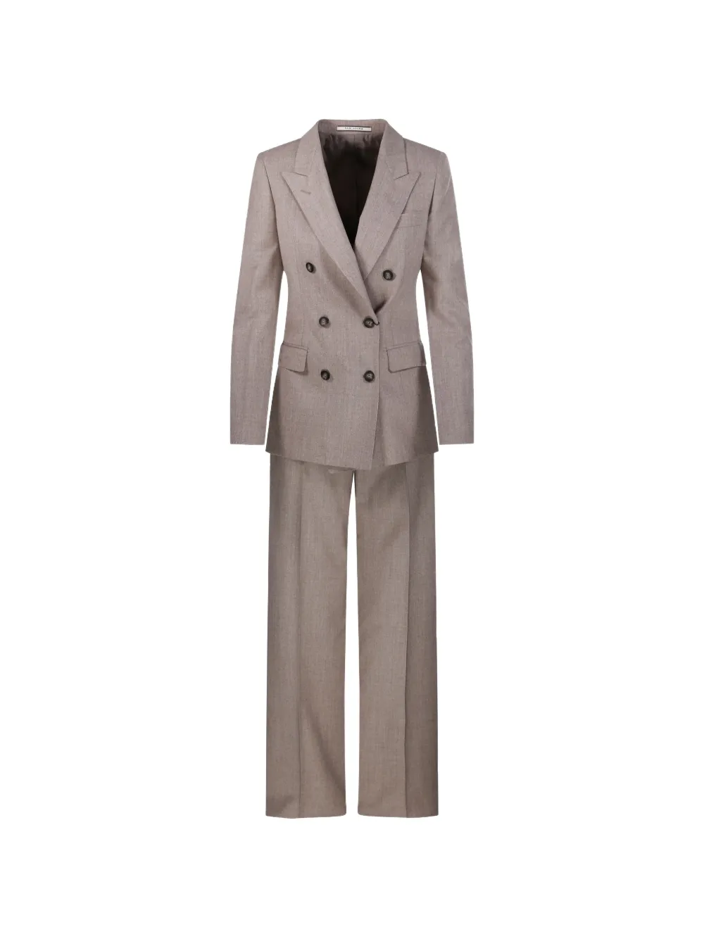 Tagliatore Double-breasted Trousers Suit In Nude
