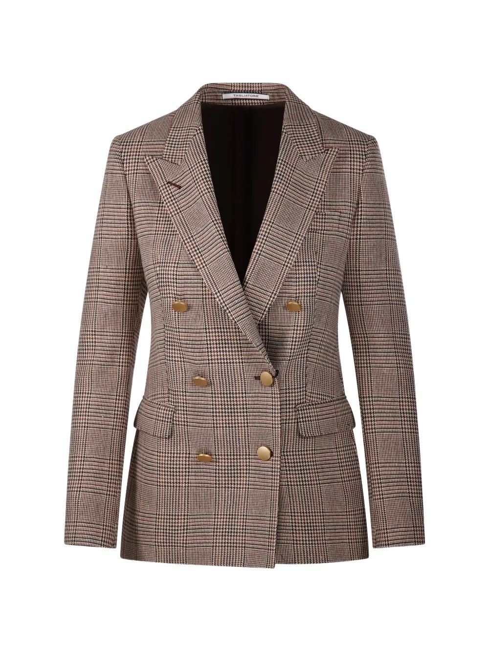 Tagliatore Parigi double-breasted checked blazer · 42