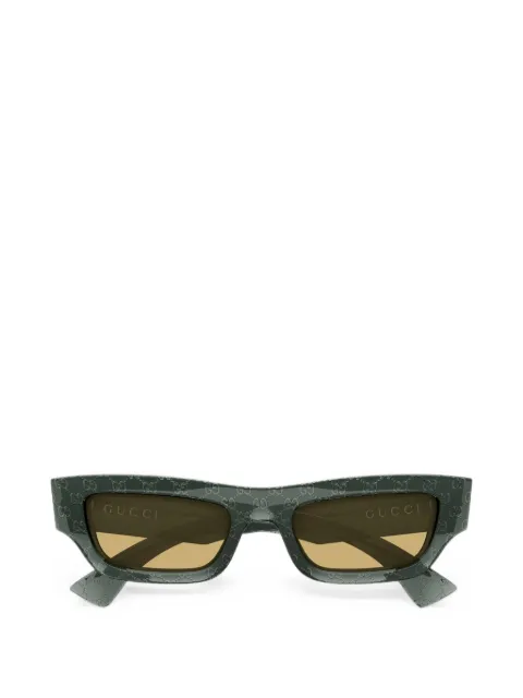 Gucci Eyewear Eckige Sonnenbrille mit Monogrammmuster