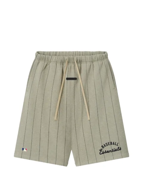 FEAR OF GOD ESSENTIALS x MLB pinstriped shorts