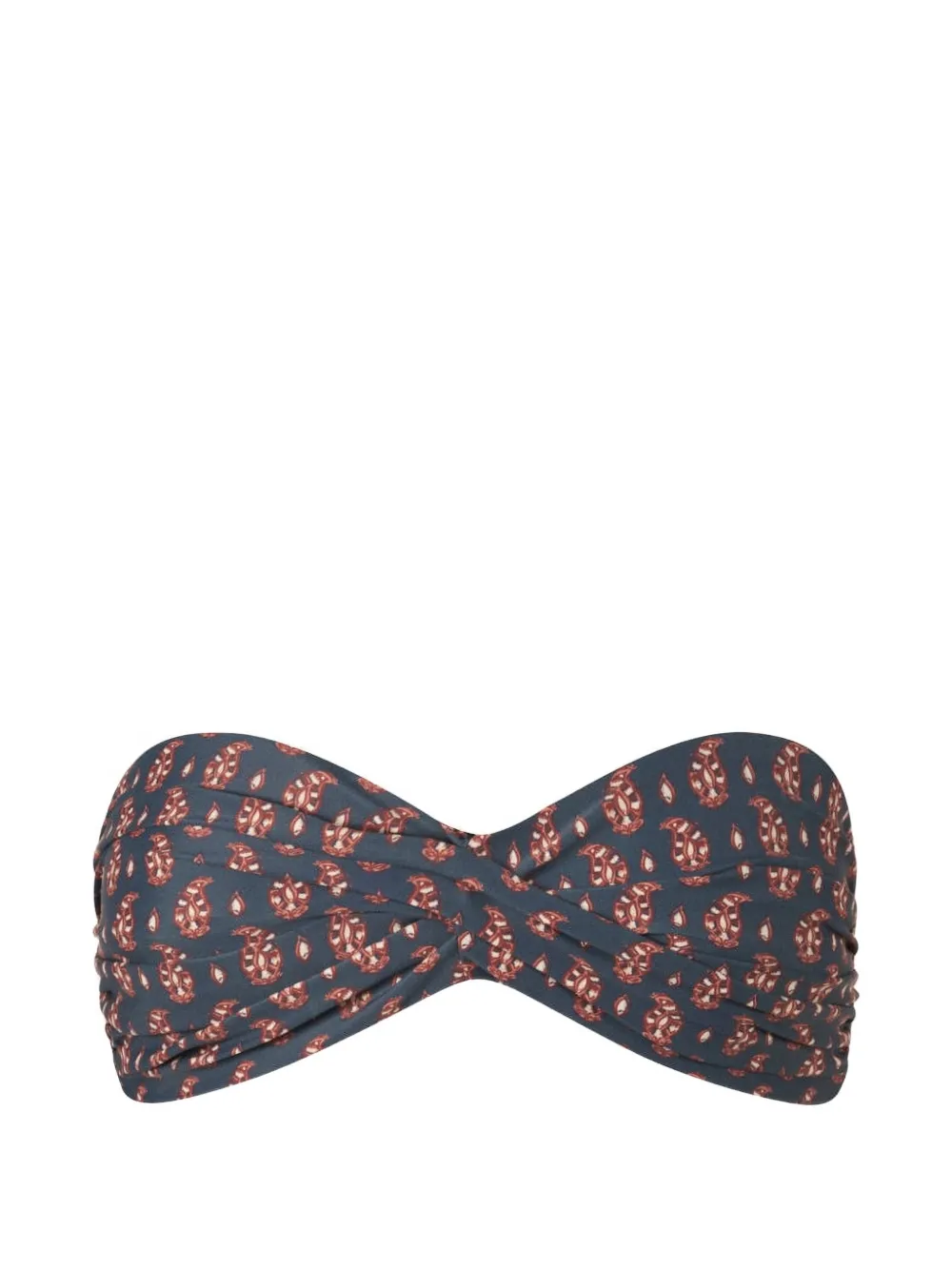Johanna Ortiz Top bikini Sea Sprite con stampa paisley - Blu