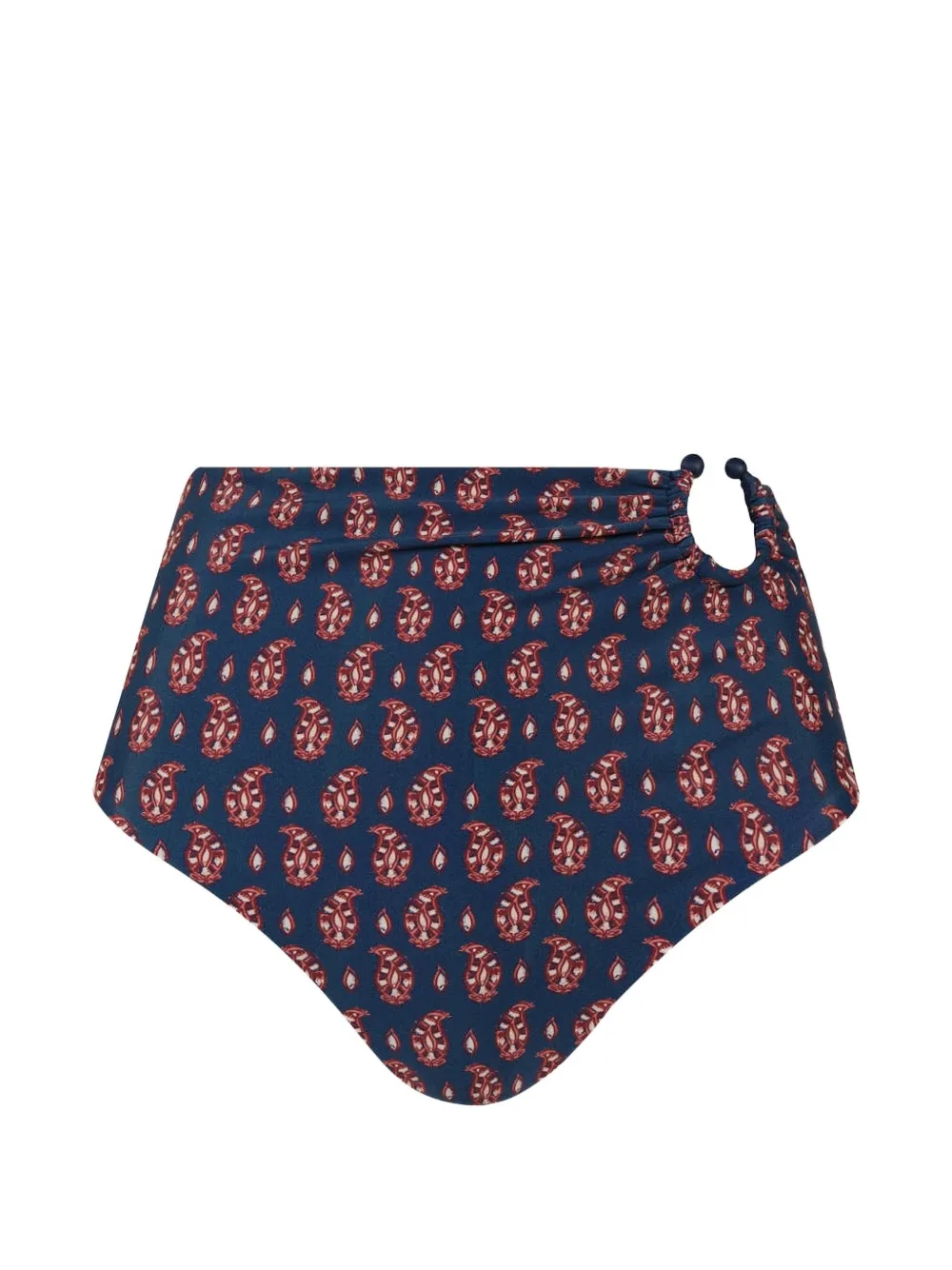 Johanna Ortiz Taita paisley-print bikini bottoms - Blau