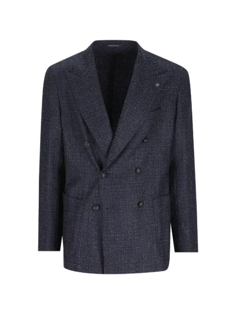 Tagliatore double-breasted peak-lapel jacket