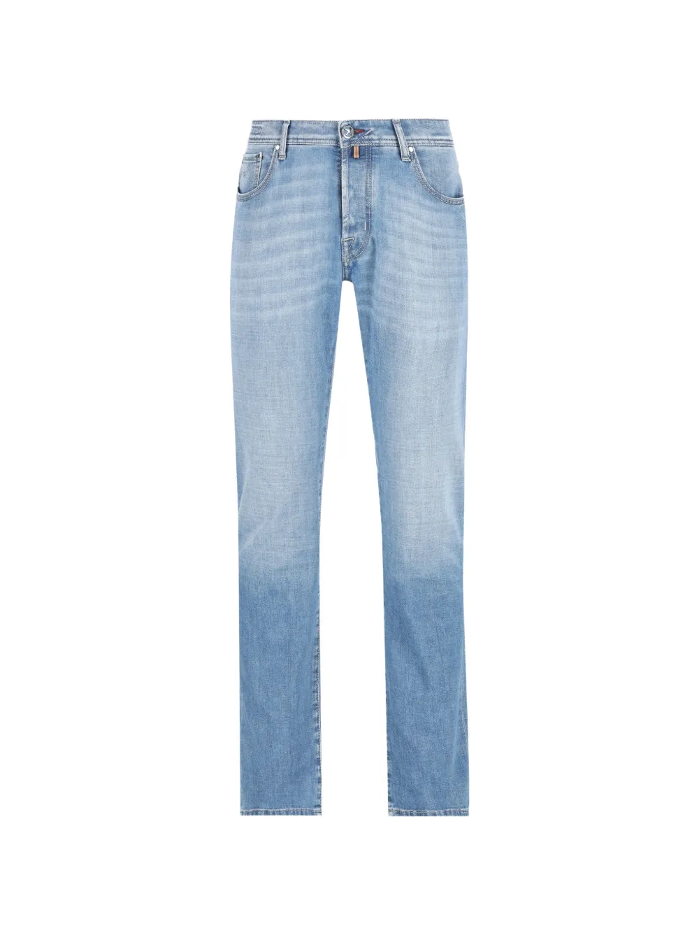 Jacob Cohën Bard embroidered-logo straight-leg jeans - Blu
