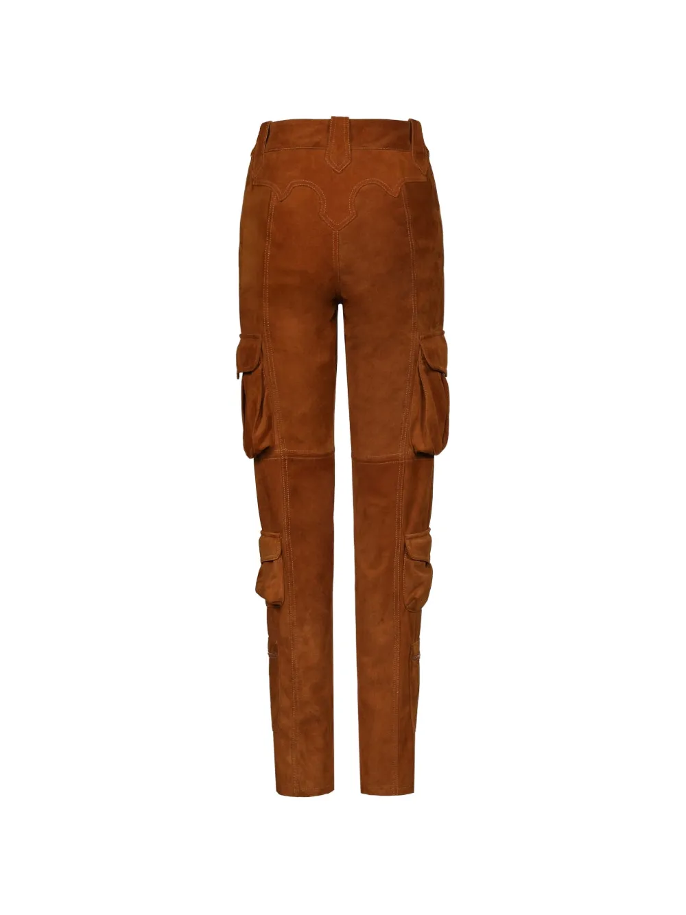 Johanna Ortiz Safari Cartography suède cargo broek Bruin