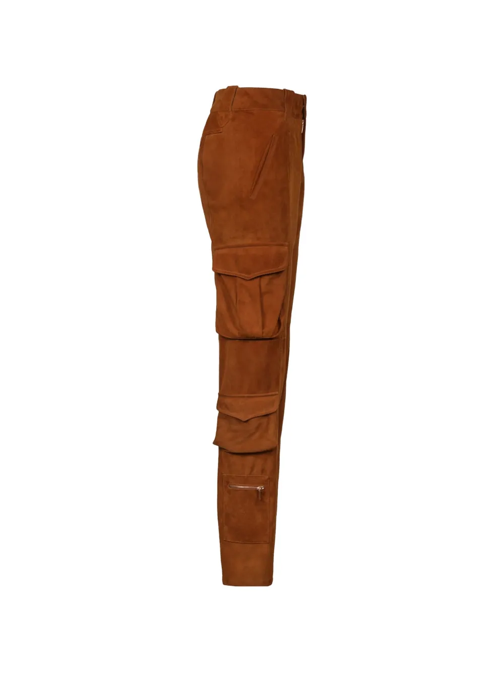Johanna Ortiz Safari Cartography suède cargo broek Bruin