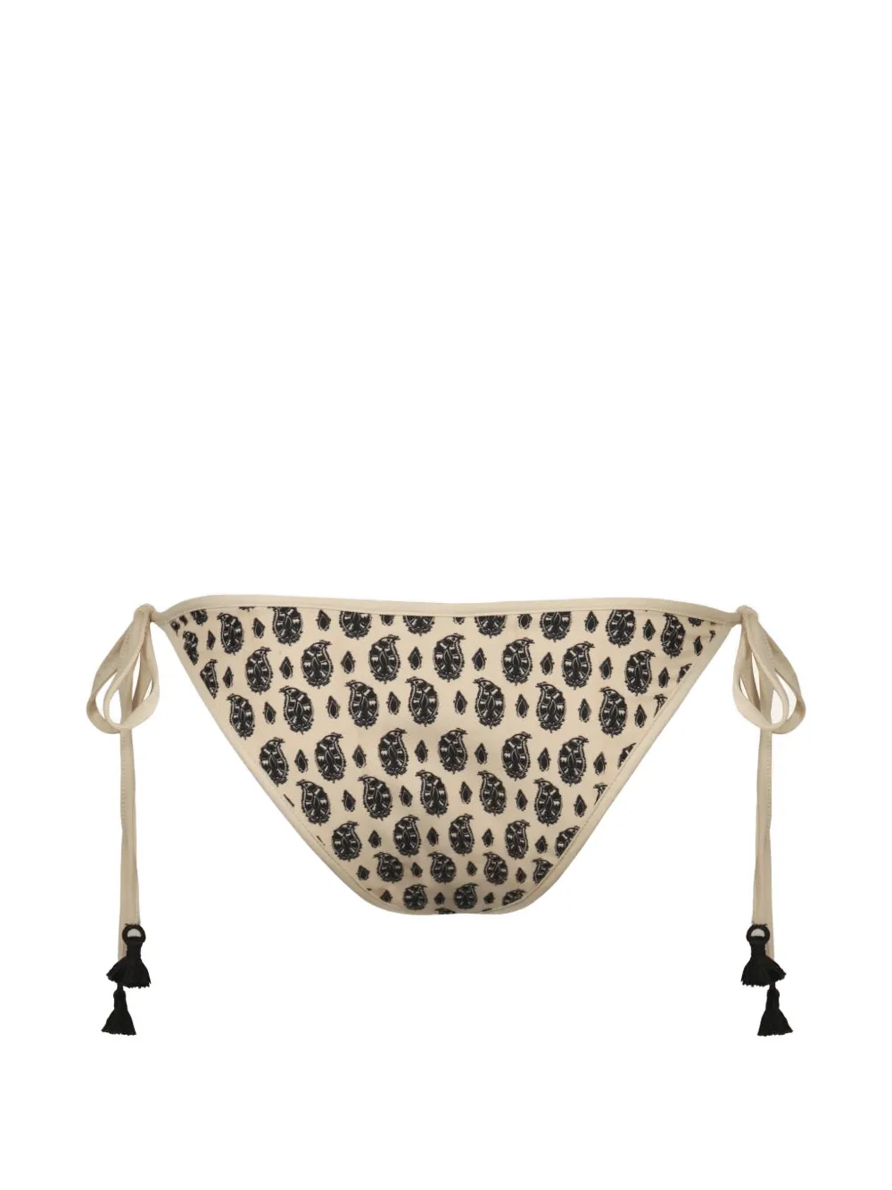 Johanna Ortiz Sagrado bikinislip met paisley-print Beige