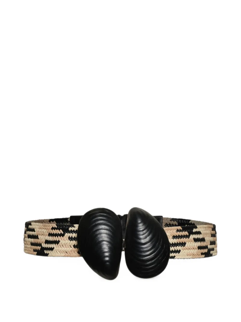 Johanna Ortiz Echoes Of The Frontier shell-detail belt - Toni neutri