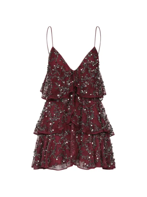 Johanna Ortiz Fluvial Adventure sequin-embellished mini dress