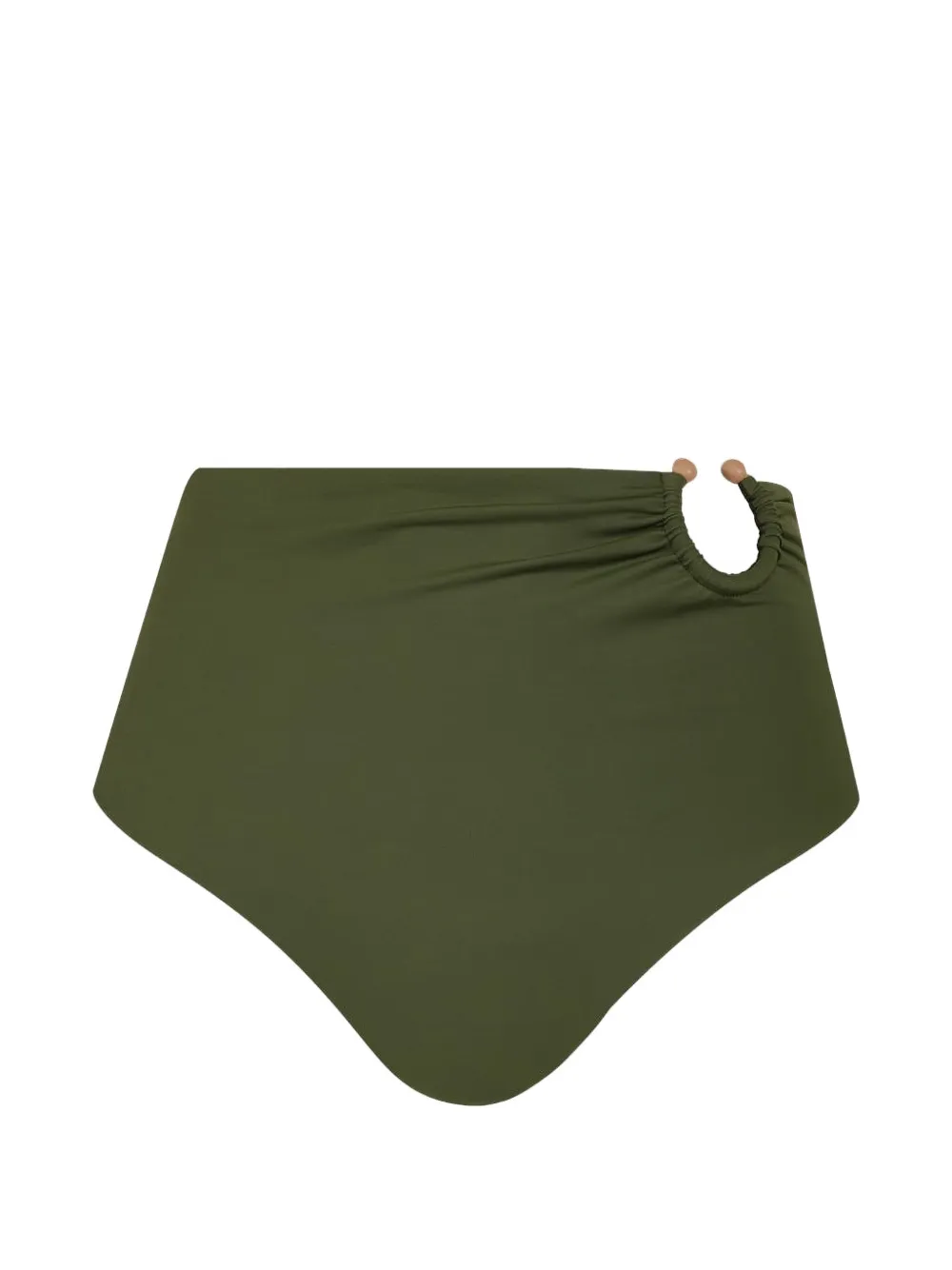 Johanna Ortiz Slip bikini Taita con cut-out - Verde