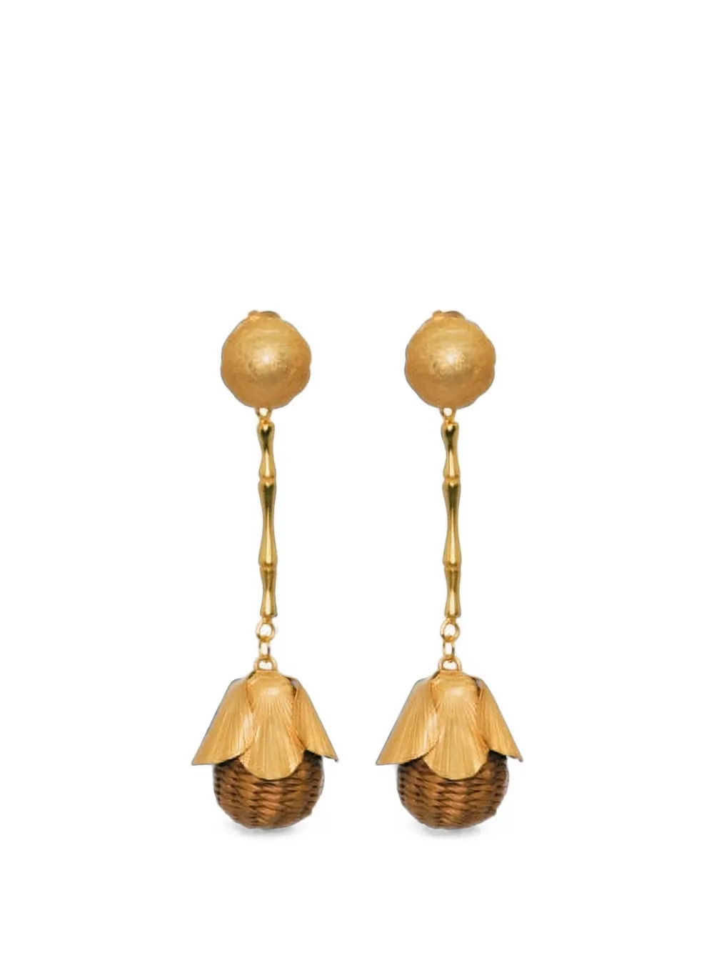 Johanna Ortiz Rooted In Light earrings - Gold