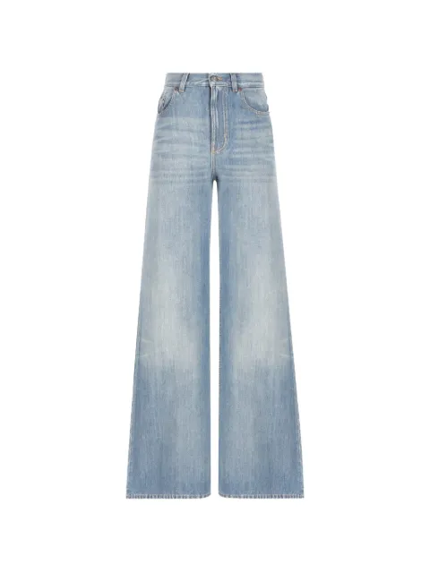 Chloé high-rise wide-leg jeans in denim