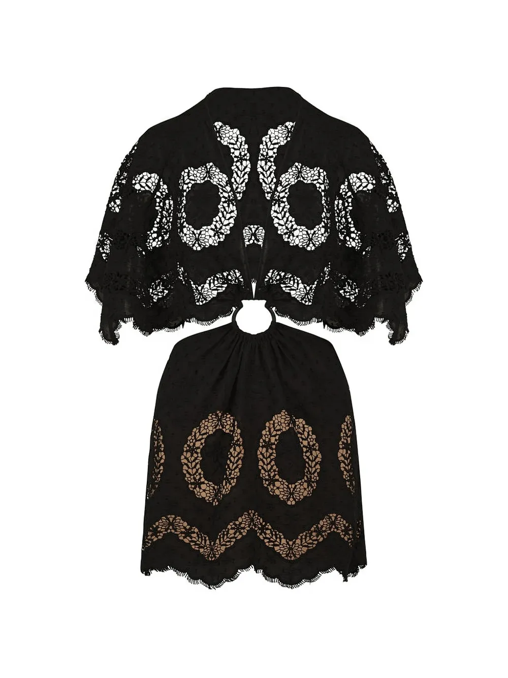 Johanna Ortiz Paradise mini dress - Schwarz