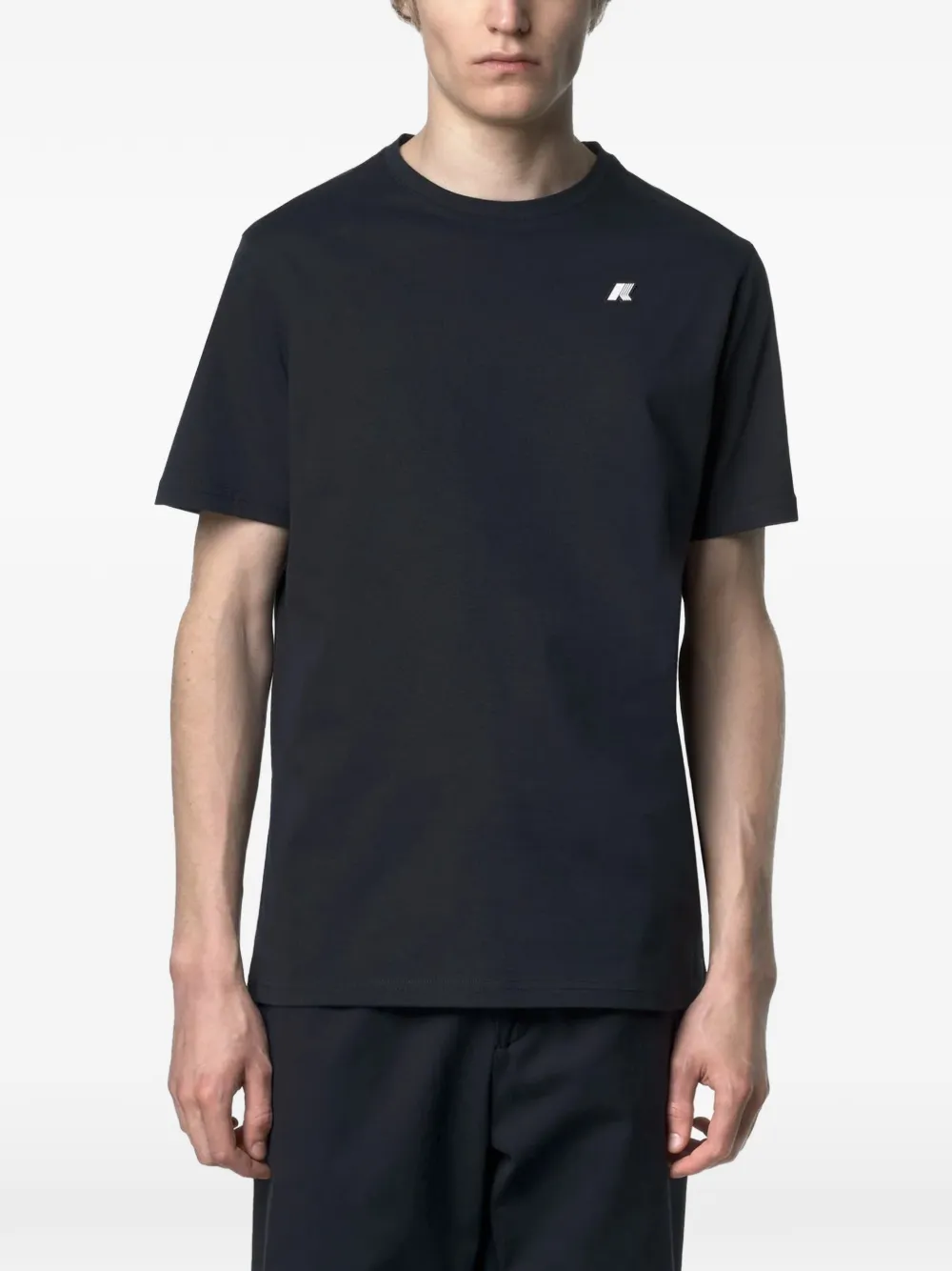 K-Way Odom T-shirt met logopatch Blauw
